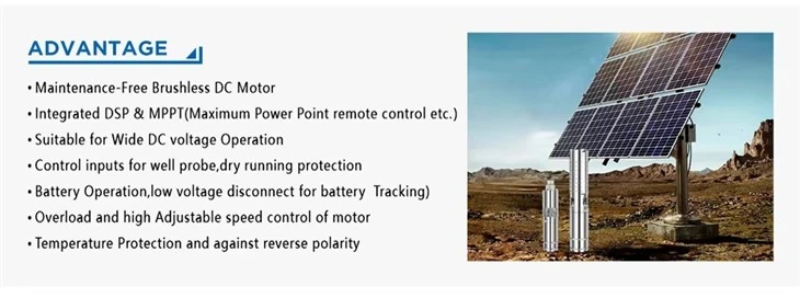 3DSD3-25-24-200 200w Solar Dc Power Deepwell Water Pump For Irrigation best